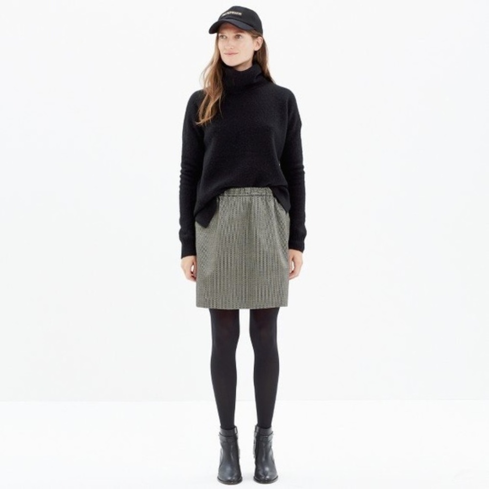 Madewell Jacquard Skirt Full Pocket Skirt